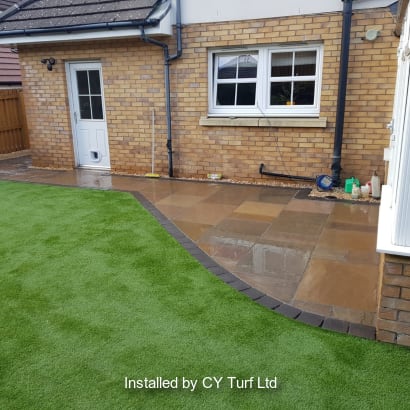 Marshalls patio product installed by a Marshalls register member