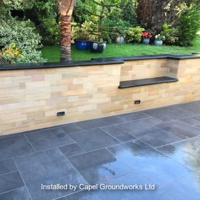 Marshalls walling product installed by a Marshalls register member