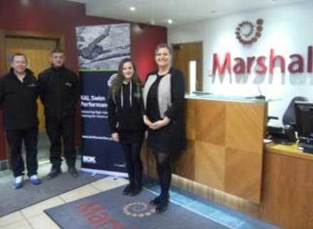 Marshalls supports young, local swimmer in bid to progress
