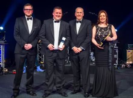 Marshalls sponsored category at the UK Rail Industry Awards
