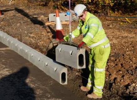 Marshalls delivers, with 15,000 linear metres of drainage to upgrade M1