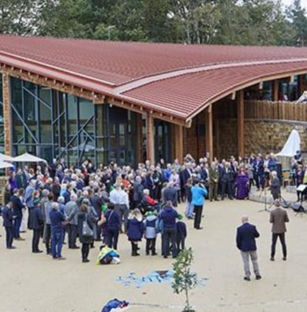 Marshalls in partnership with RSPB support the development of the Sherwood Forest centre