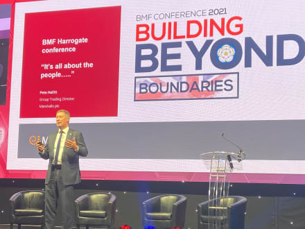Marshalls’ Director takes to the stage at the BMF Conference 