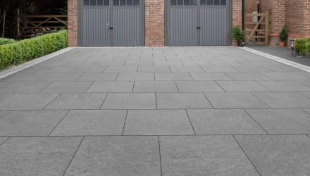Can porcelain pavers be used for driveways?