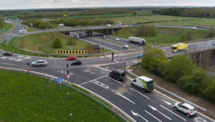 A1(M) WIDENING AT JUNCTION 47