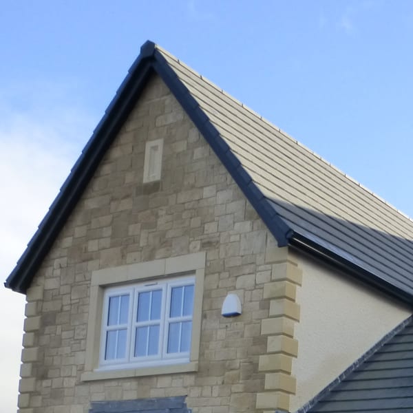 cast stone gable vent