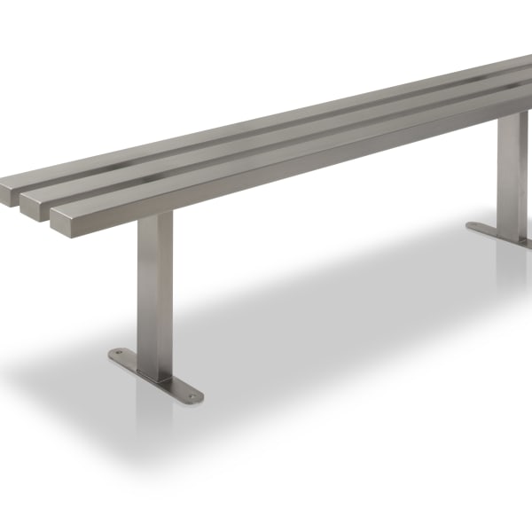 essentials 304 stainless steel bench