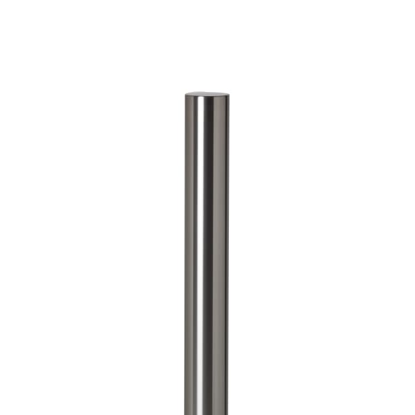 essentials 304 stainless steel flat top bollard.