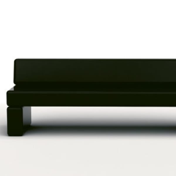 geoform stonelements seat with block legs in natural stone