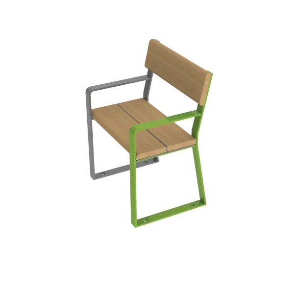 loci single seat with arms