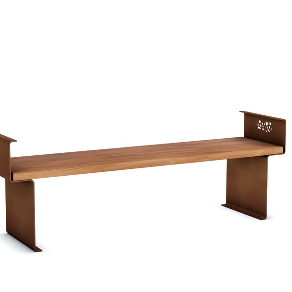plaza bench