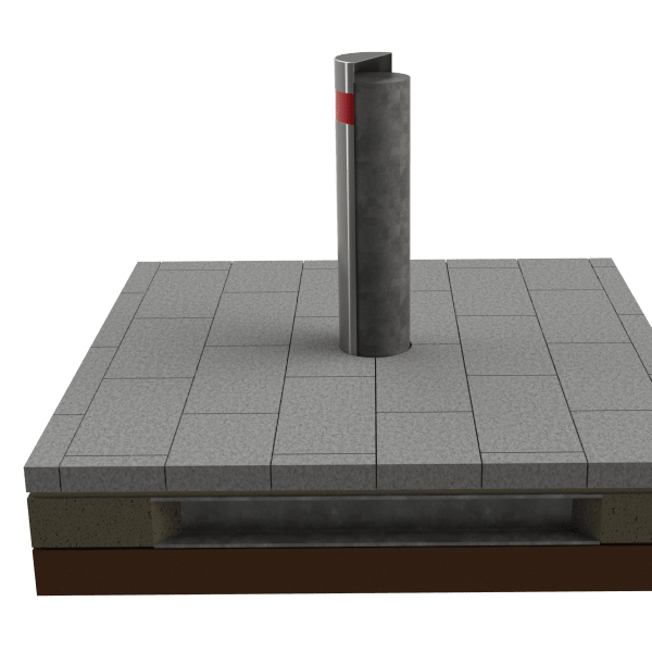 rhinoguard 72/50 shallow mount bollard