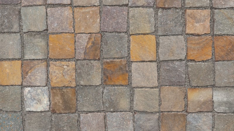 Cropped Porphyry Setts - Imperial
