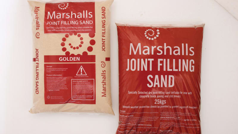 Marshalls Joint Filling Sand in golden.