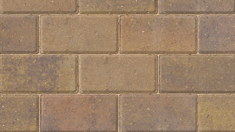 Marshalls Standard Block paving in bracken.