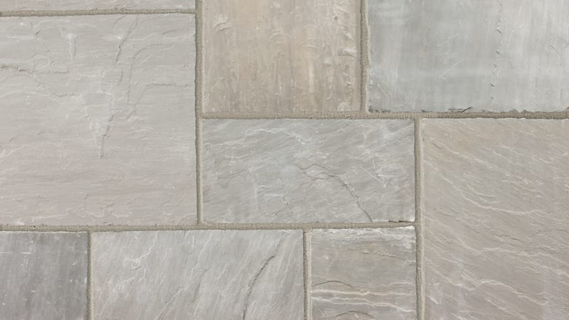 Indian Sandstone - Grey Multi