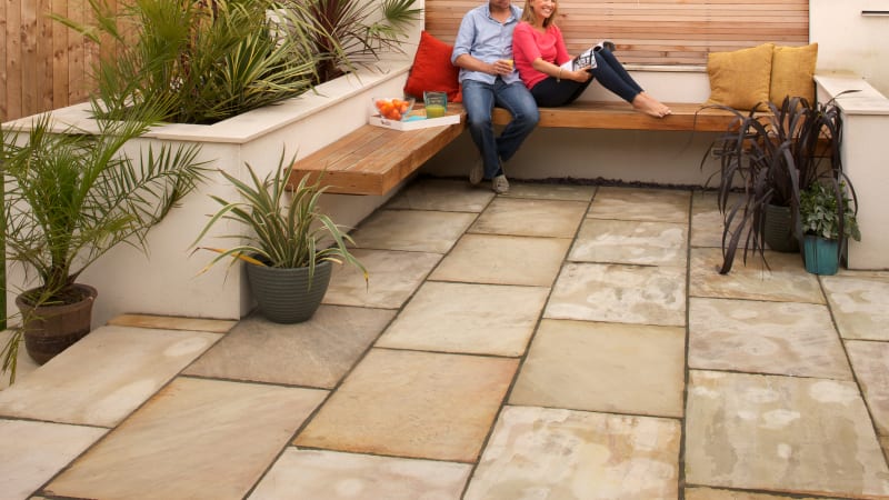 Indian Sandstone - Buff Multi - Do Not Use