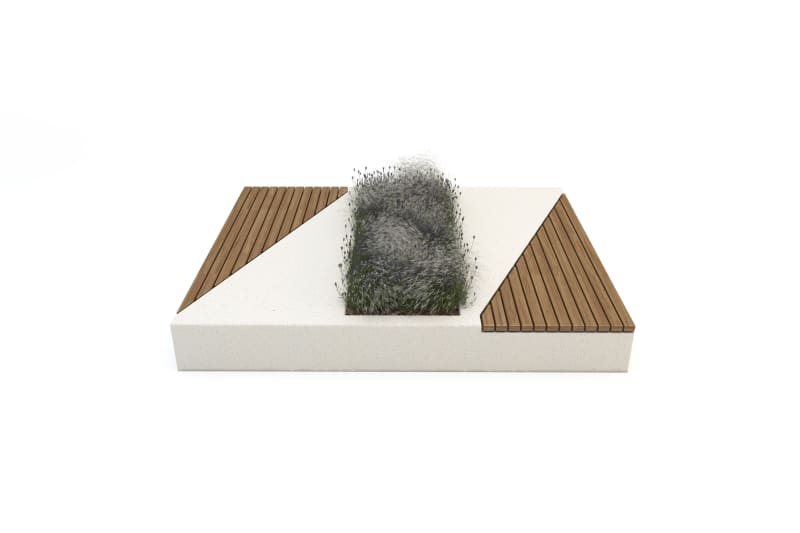 Demetra Seat & Planter BIM Model