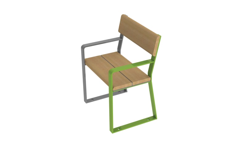 Loci Single Seat BIM Model