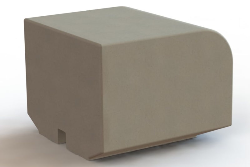 Metrolinia Radius End Block BIM Model
