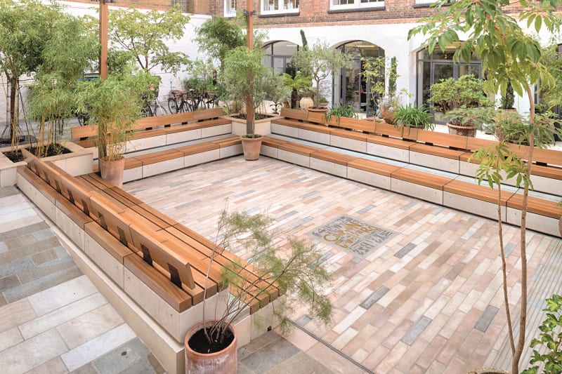 Metrolinia Bench BIM Model