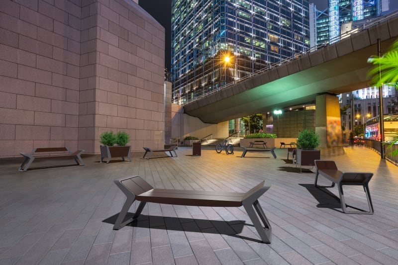 Stratic Bench BIM Model