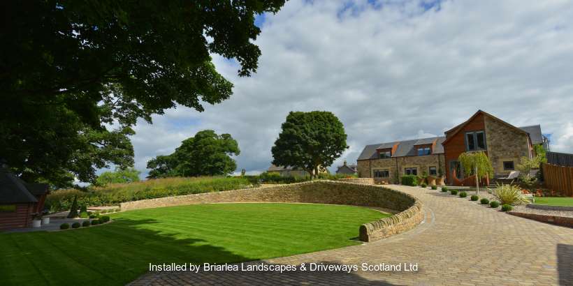 Marshalls driveway product installed by a Marshalls register member