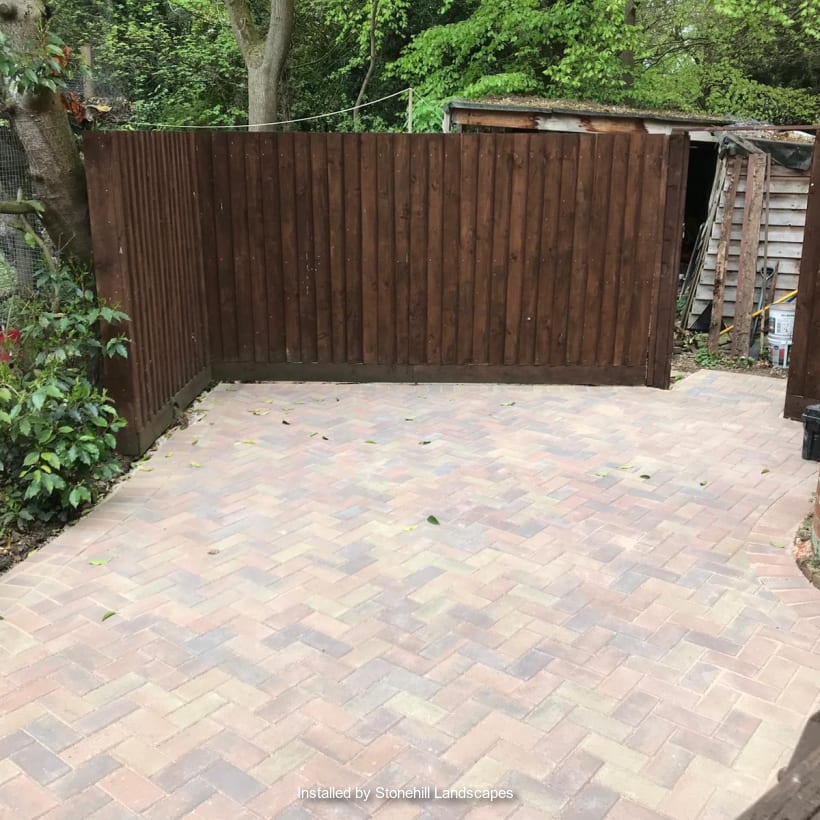 Marshalls driveway paving installed by Installer.