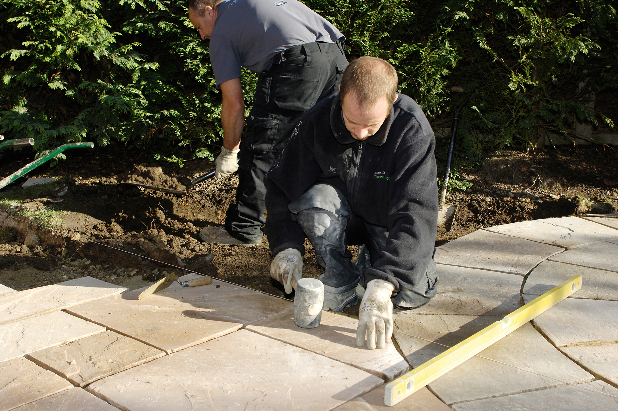 sand cement mix for patio slabs