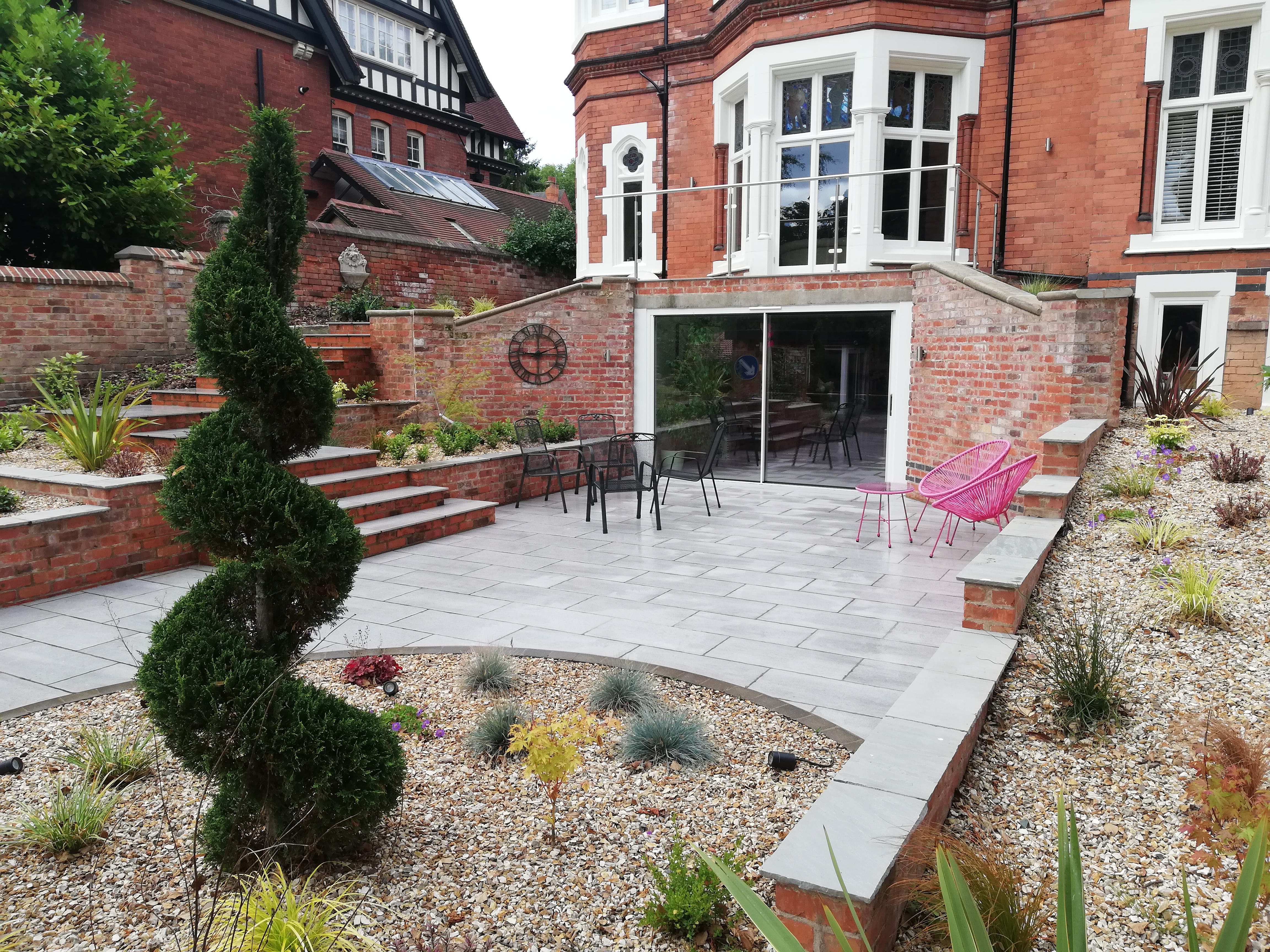 Sloped garden and driveway design ideas | Marshalls