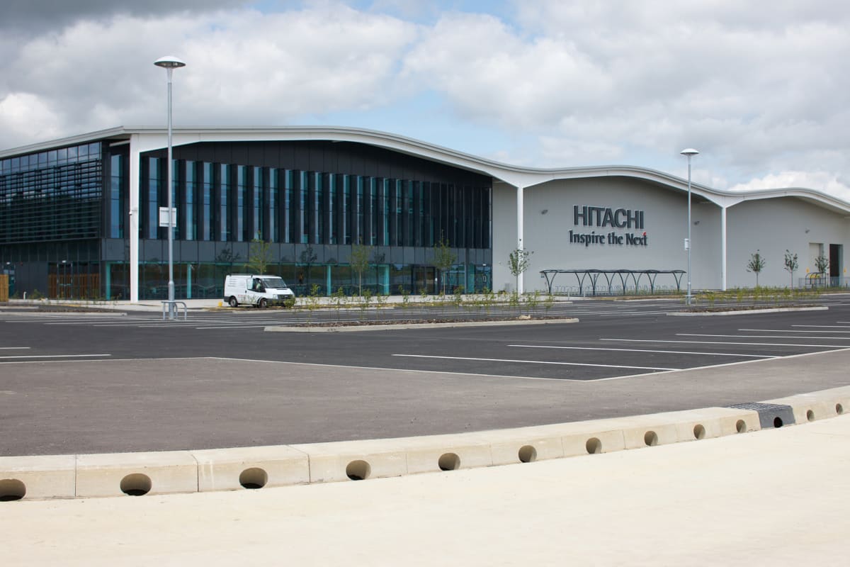 beany block - hitachi rail factory county durham