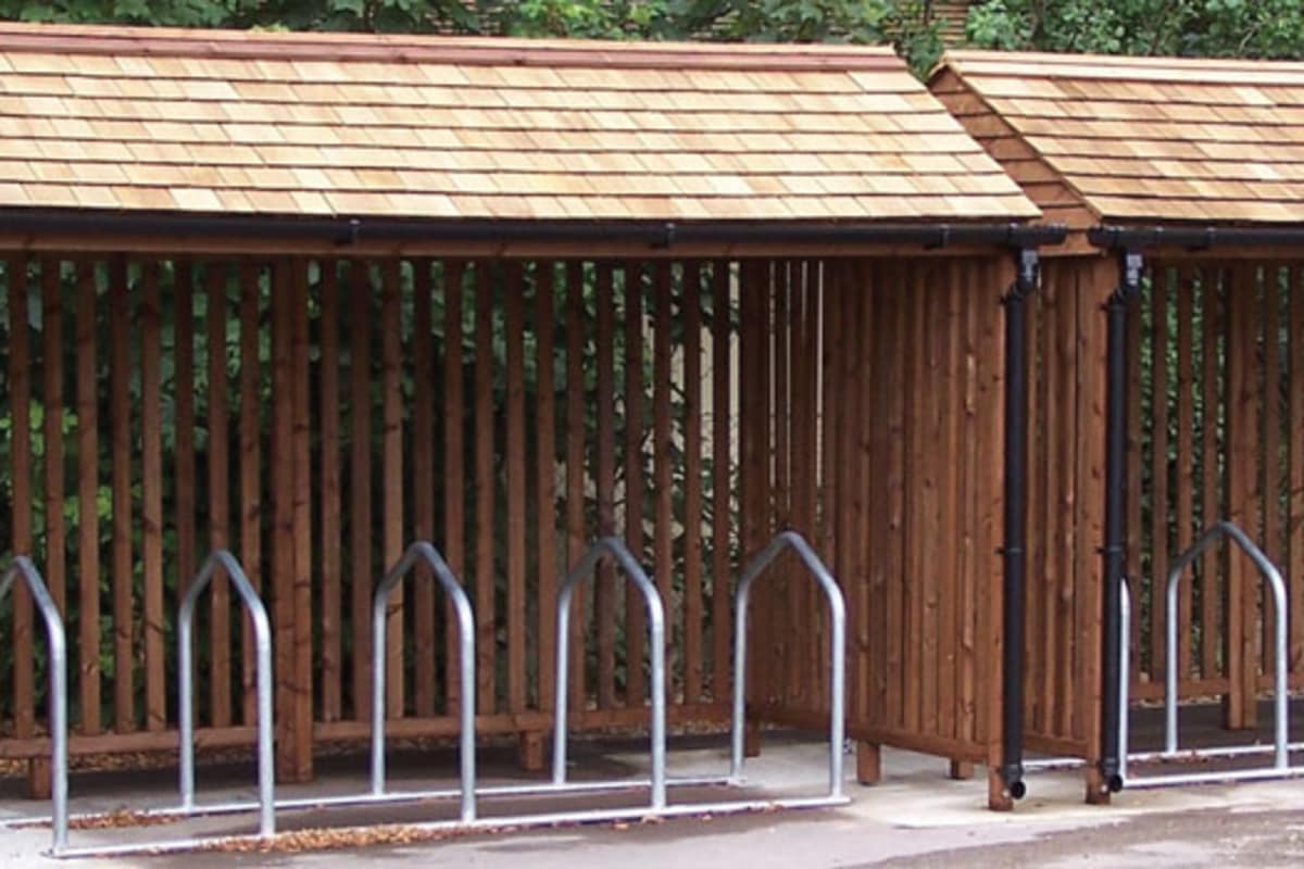 enviro shelter steel cycle shelter