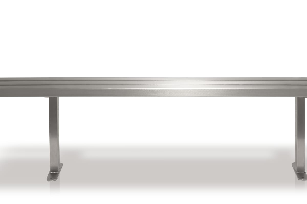 essentials 304 stainless steel bench