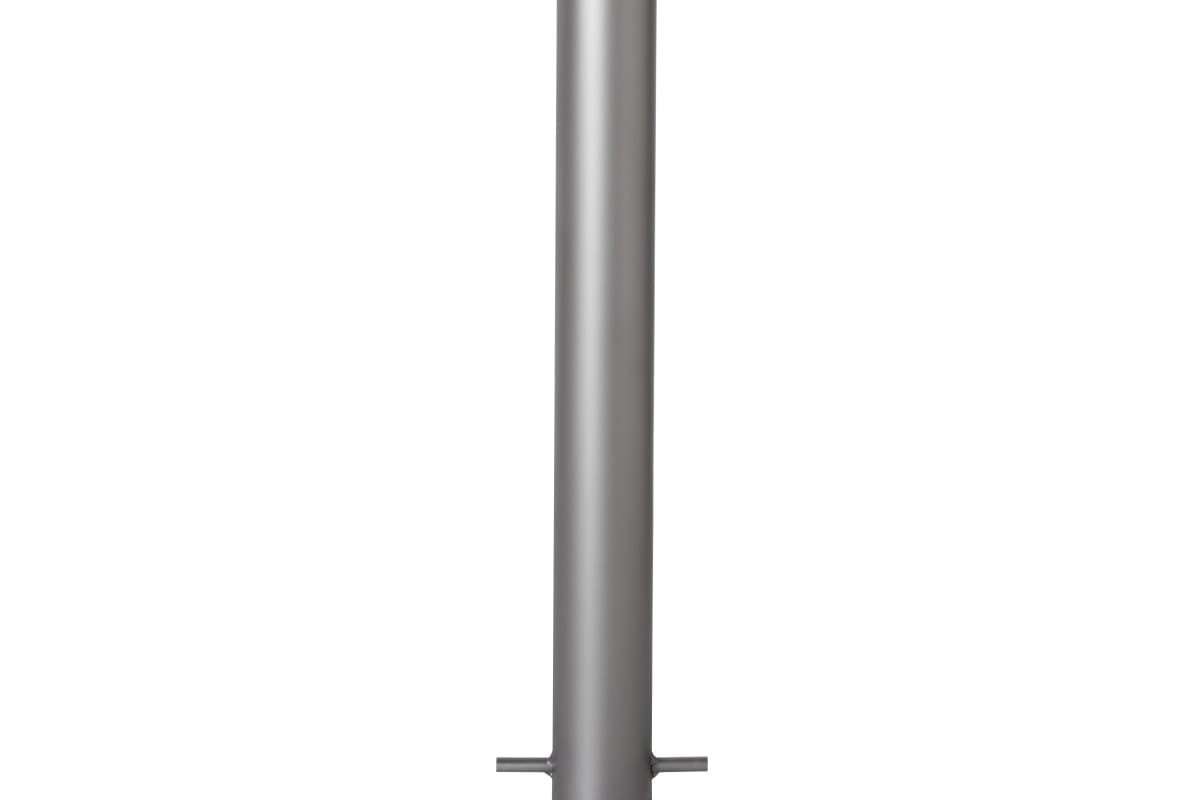 essentials 304 stainless steel bollard bead blast finish - slim