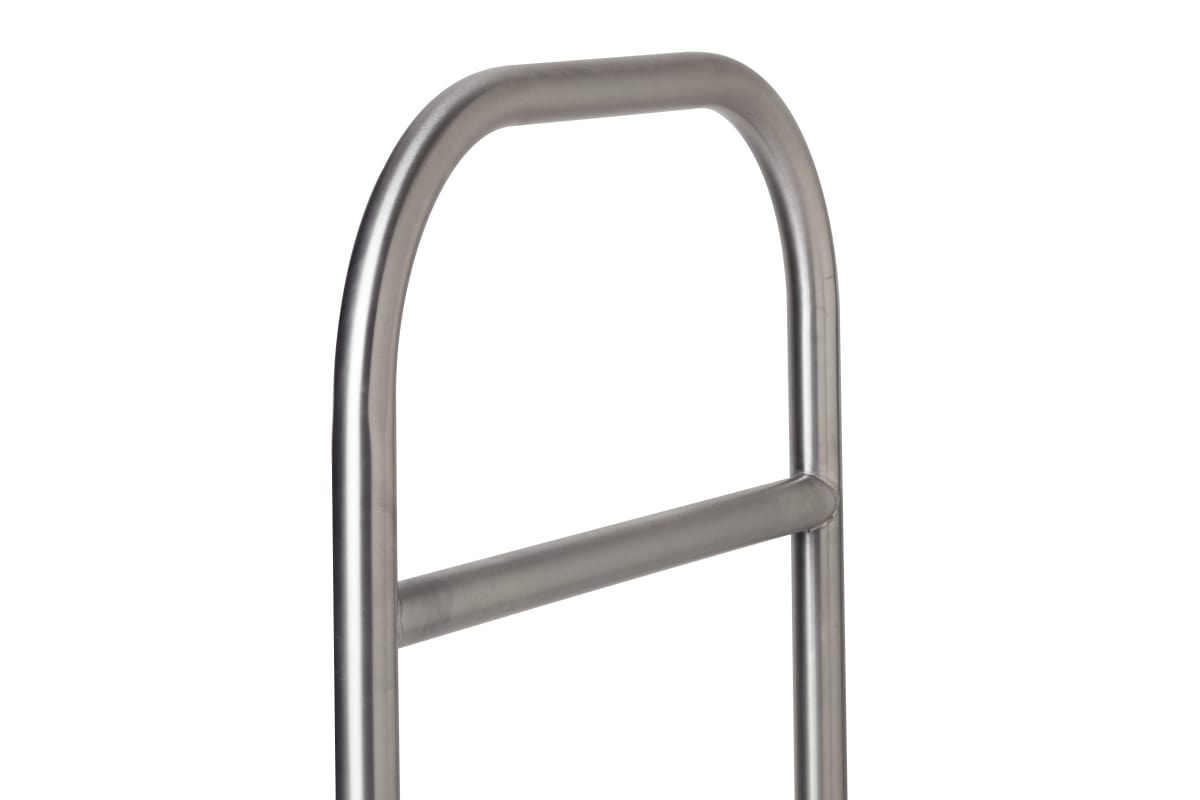 essentials 304 stainless steel cycle stand with tapping bar
