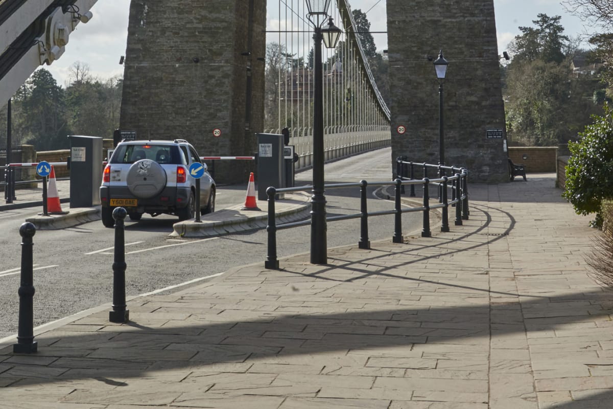 ferrocast barnstaple bollards and ferrocast harbour 2 protective post and rail