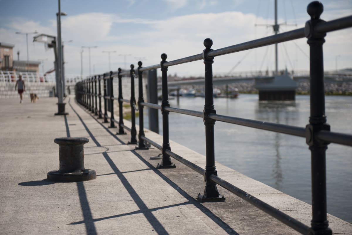 ferrocast berwick protective post and rail