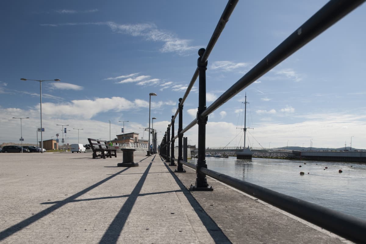 ferrocast berwick protective post and rail