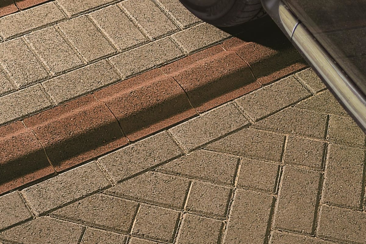 keycheck rumble strip and deterrent concrete paving