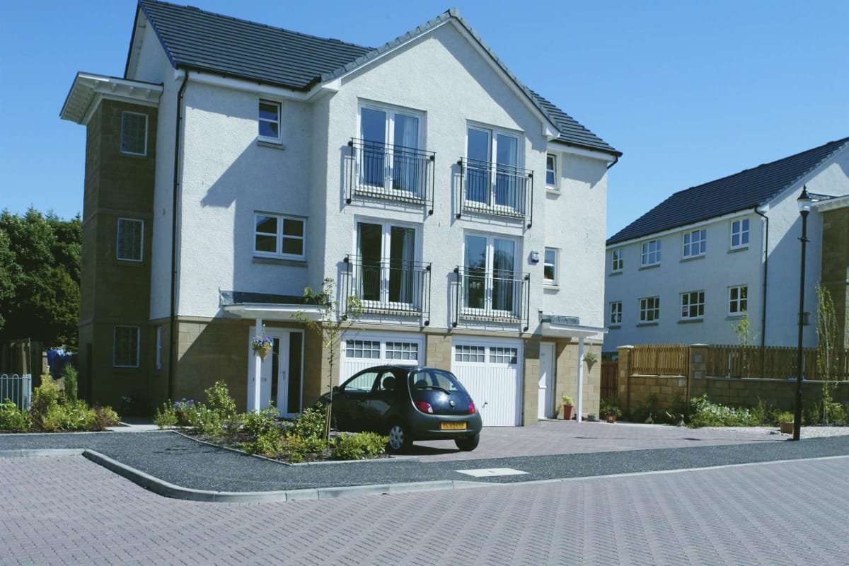 natural priora block paving - east kilbride