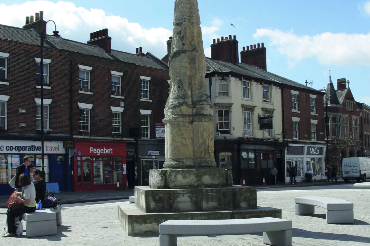marshalls scoutmoor flamed yorkstone and silver grey granite benches selby
