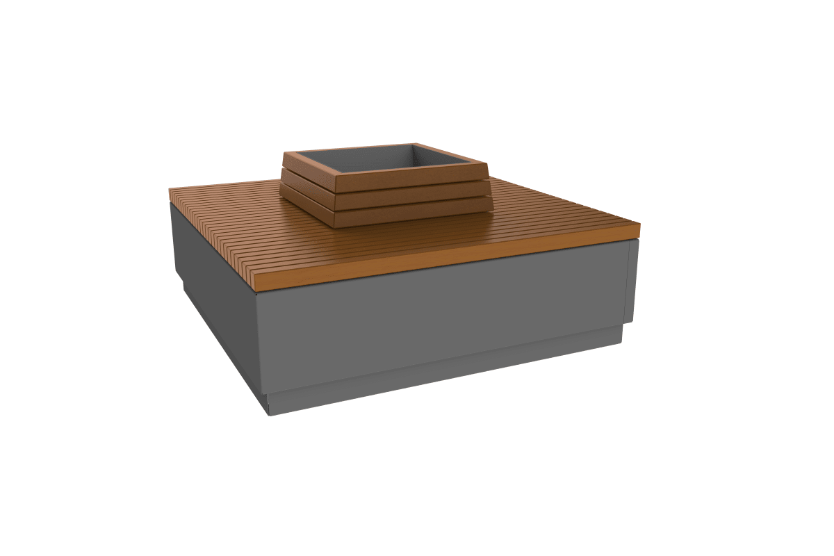 mobile garden seating - mini option b
