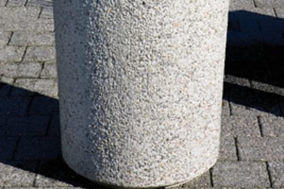 monoscape strada concrete litter bin