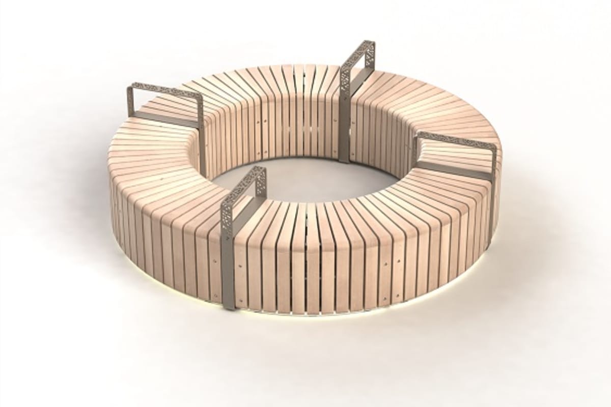 natural elements -circle configuration