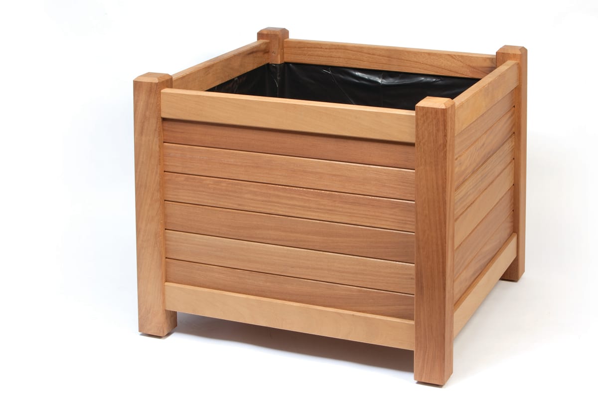ollerton festival square timber planter