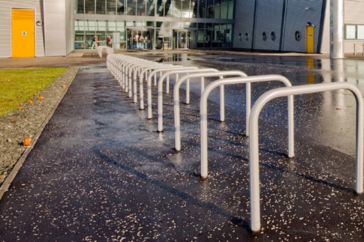 ollerton sheffield steel and stainless steel cycle stand