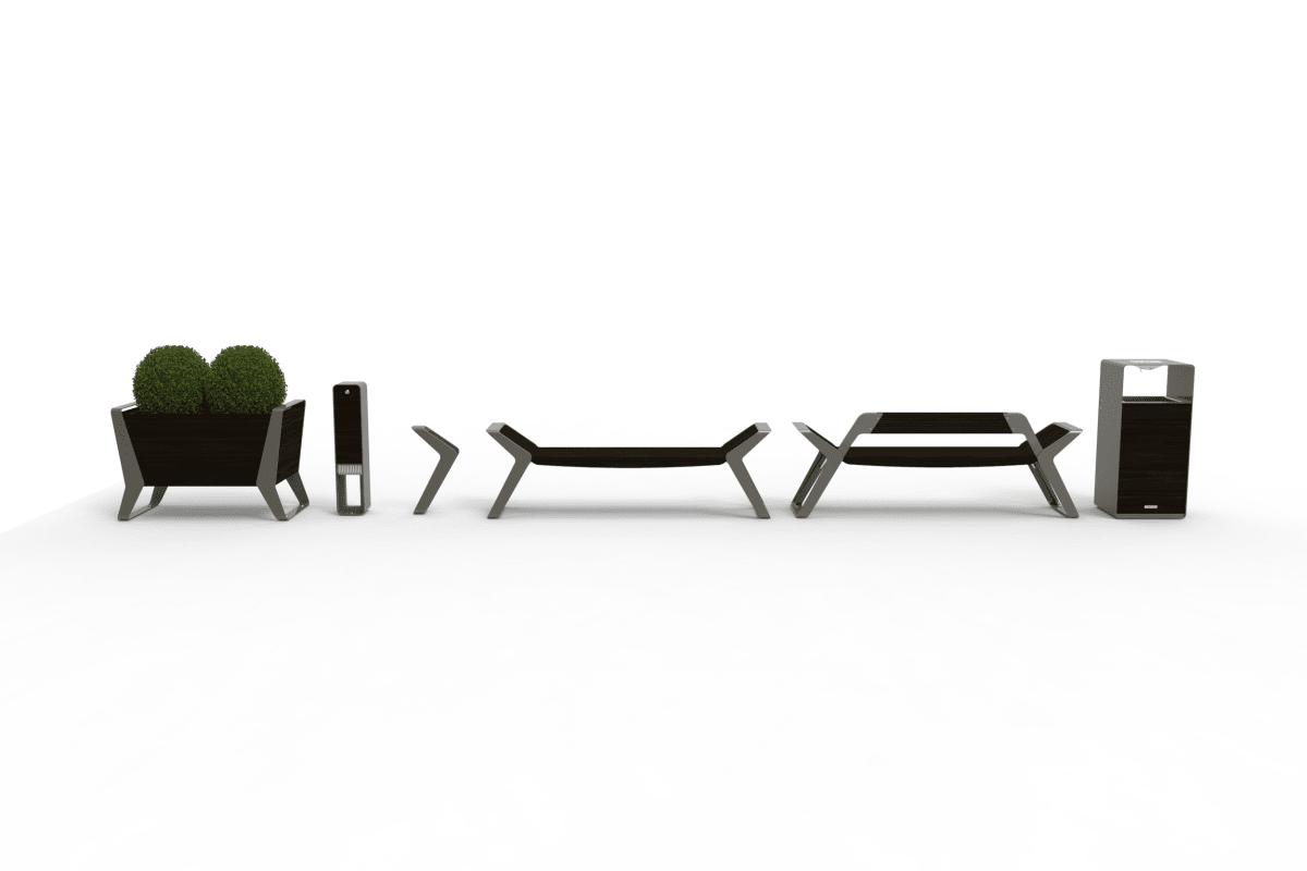 stratic collection - back view - onyx and quartz