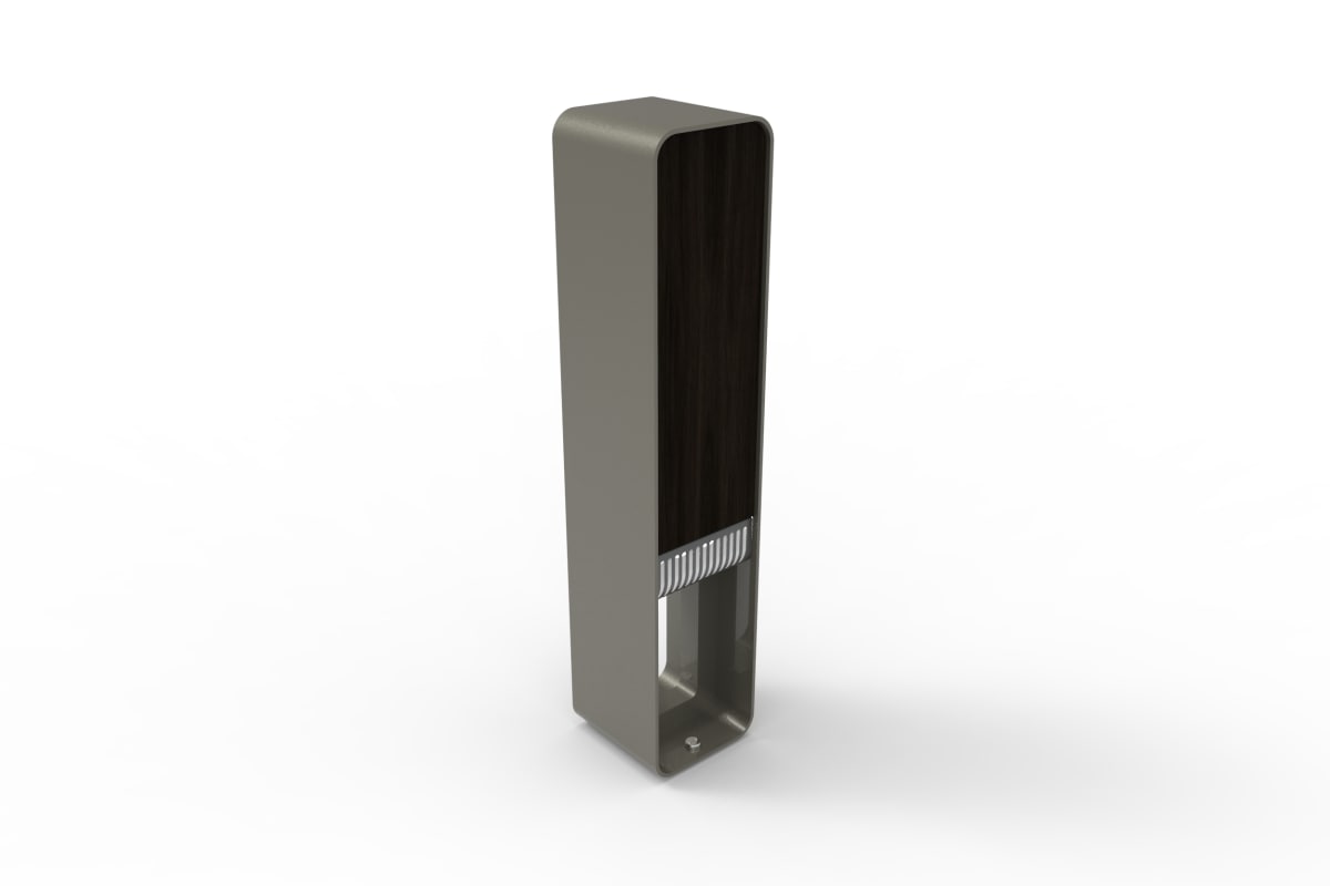 stratic led marker with led off - onyx and quartz