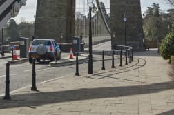 ferrocast barnstaple bollards and ferrocast harbour 2 protective post and rail