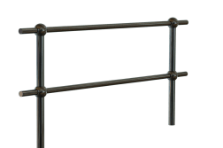 ferrocast harbour 2 rail polyurethane post and rail